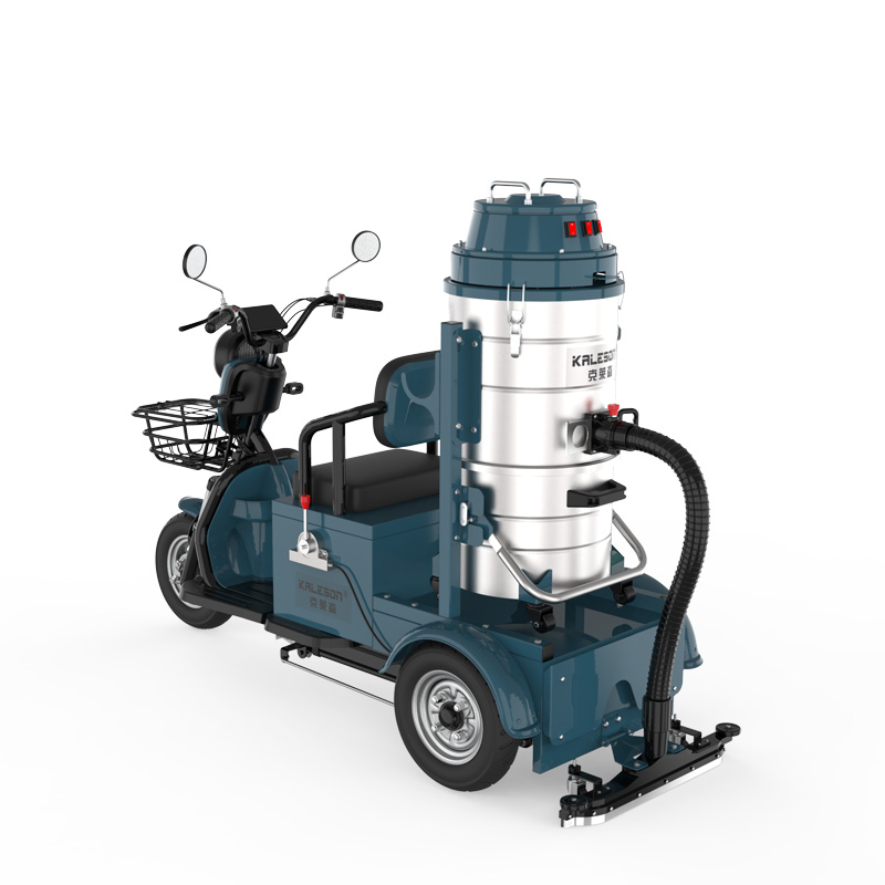 克萊森QJT3-100L三輪駕駛式電瓶工業(yè)吸塵器